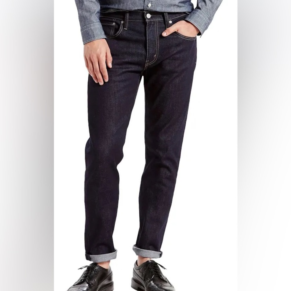 Levi 512 Slim Taper Dark Wash Jeans 36x32 NWT